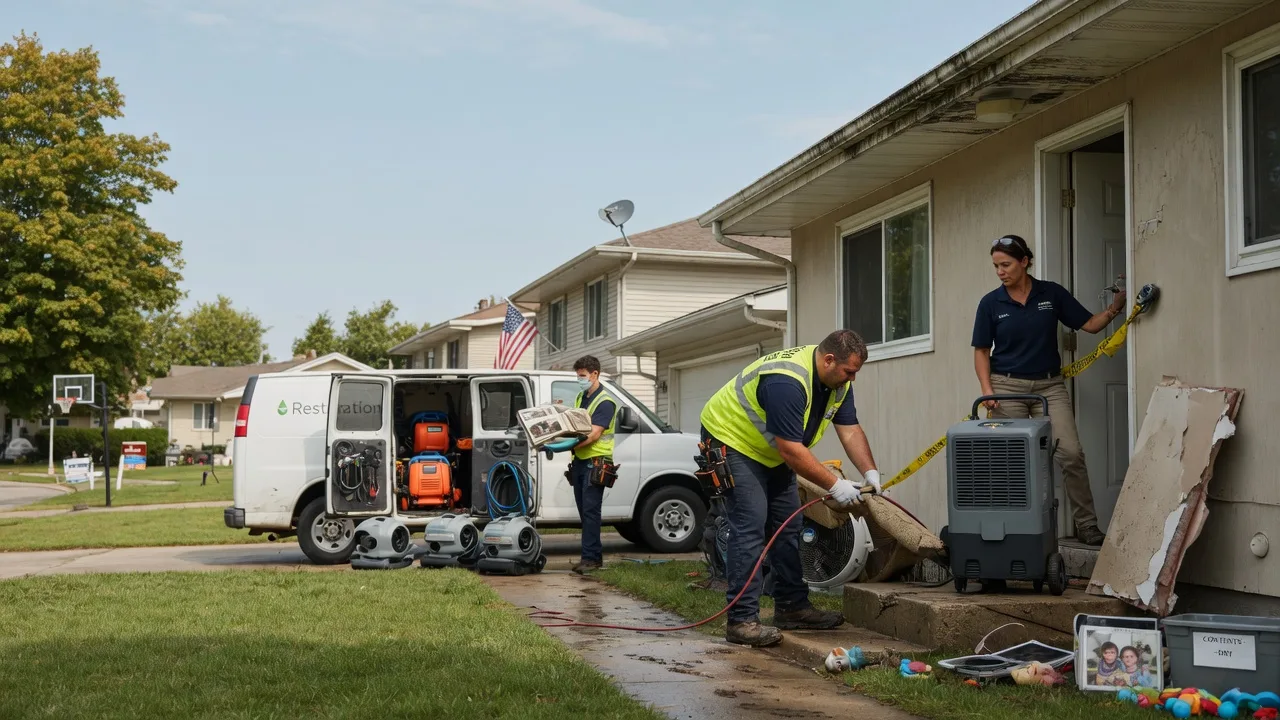 Water Damage Restoration in Scheller, IL near me
